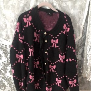 Lazy Oaf Cardigan with pockets.